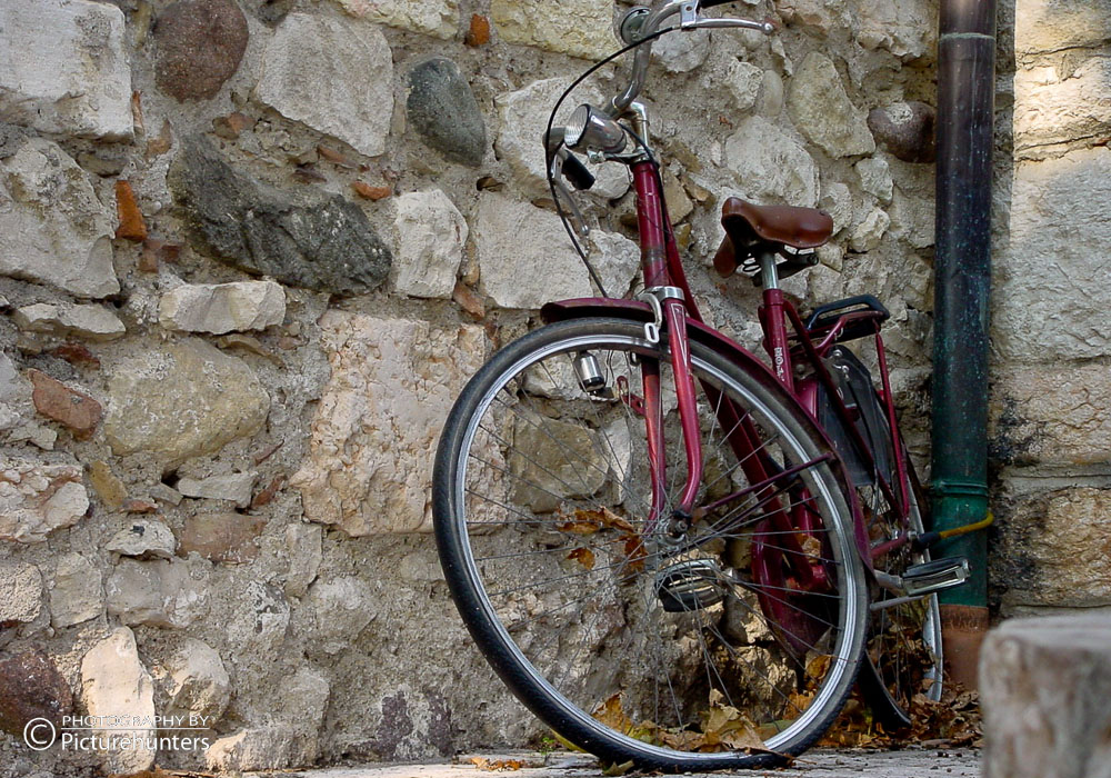 Fahrrad in Bardolino