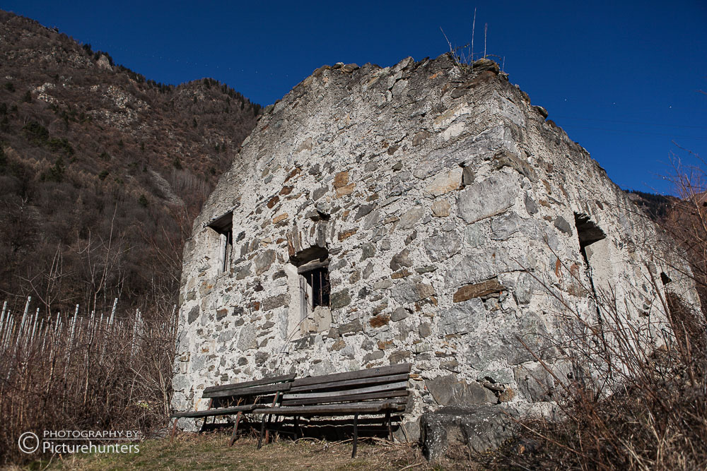 Kirchenruine in Südtirol