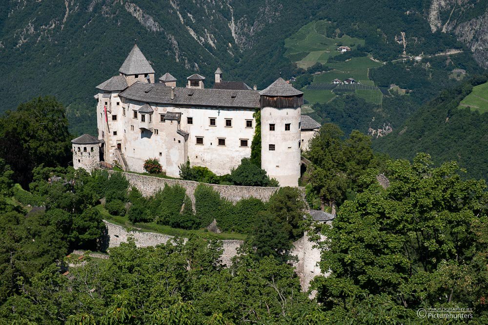 Blick auf Schloss Proesels