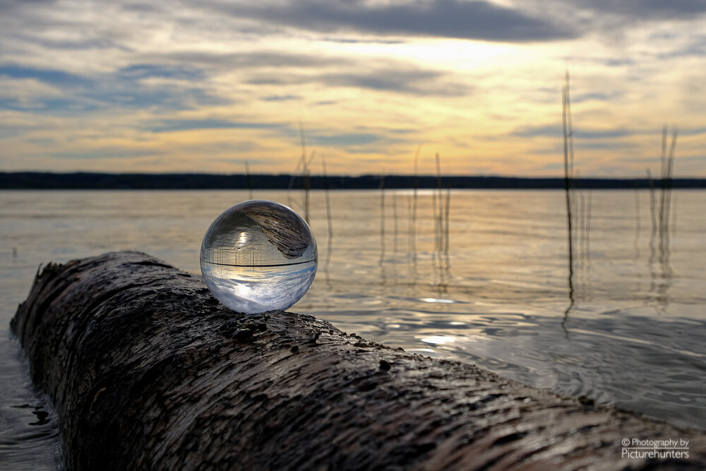 Lensball am Ammersee