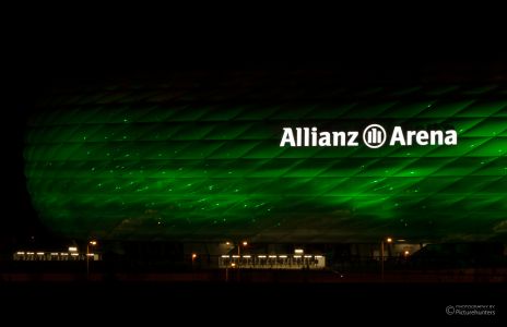 Allianz-Arena am St. Patricks-Day