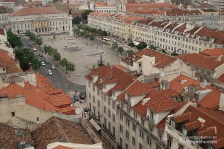 Blick auf die Altstadt von Lissabon