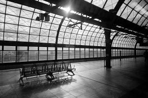 Fahrt über Berlin