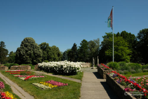 Toll angelegter Donaupark