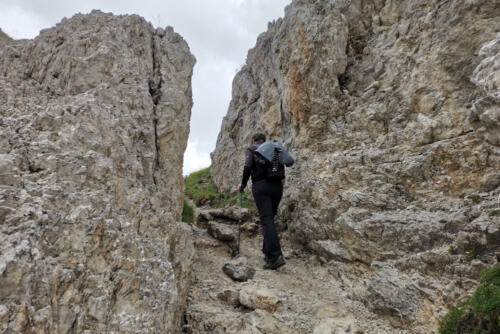 Durch diese enge Gasse...