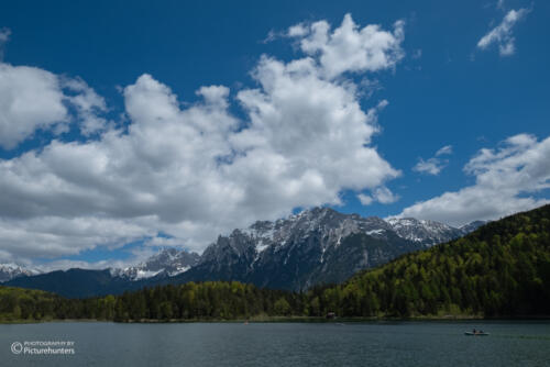 Lautersee und Berge