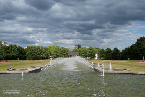 Wolken über dem Nordpark