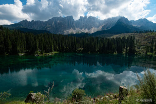 Blick über den Karersee