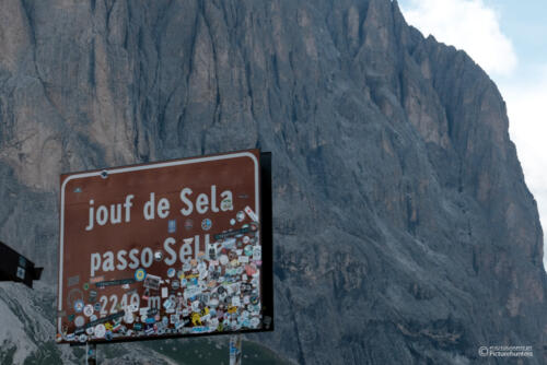 Am Sella-Pass