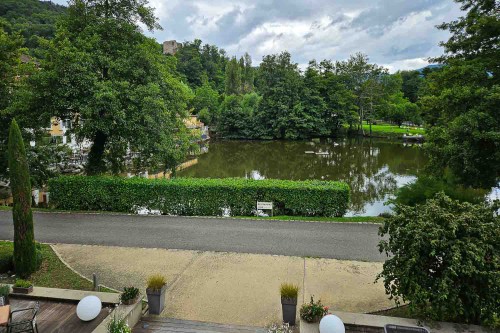 Hotelzimmer-Ausblick
