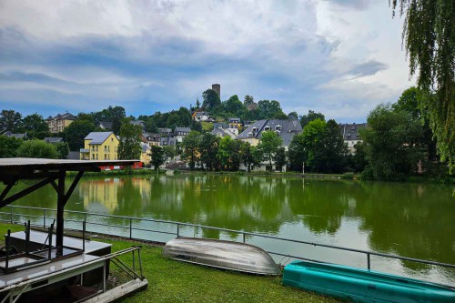 Blick auf Bad Lobenstein