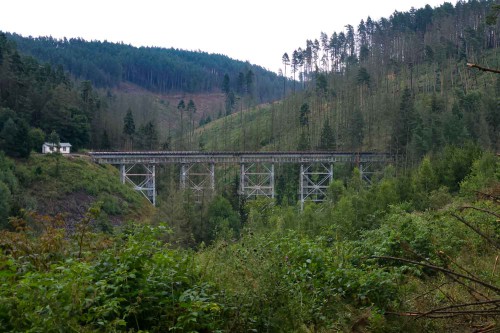 Blick zur Ziemestalbrücke