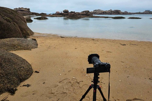 Mit Stativ unterwegs