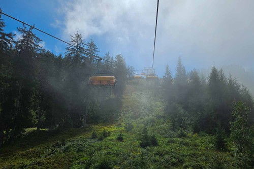 Die Bahn nach oben