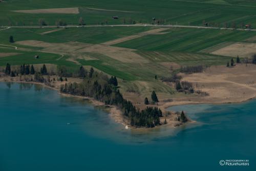 Halbinsel im Kochelsee