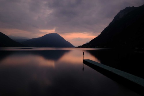 Abendstimmung am Luganer See