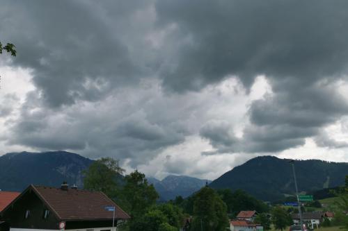 Leider viele Wolken