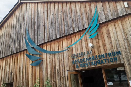 Infogebäude zur Geierlay