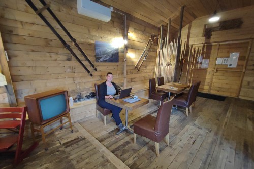 Arbeiten am Regentag