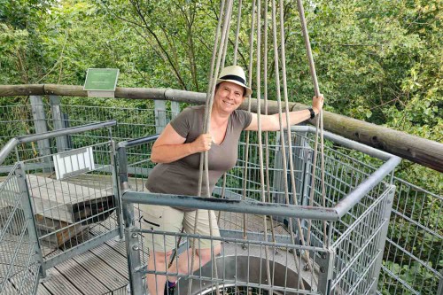 Vor der Klettereinlage