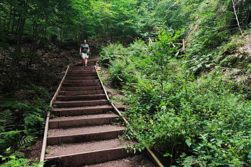 Immer wieder Treppen