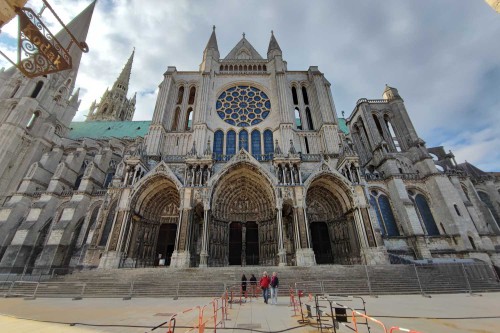 Seite der Kathedrale