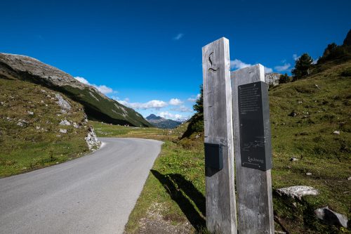 Start des Lechwanderwegs