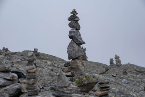 Überall Steinmännchen