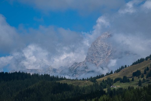 In den Wolken