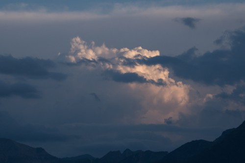 Wolkenstimmung am Abend