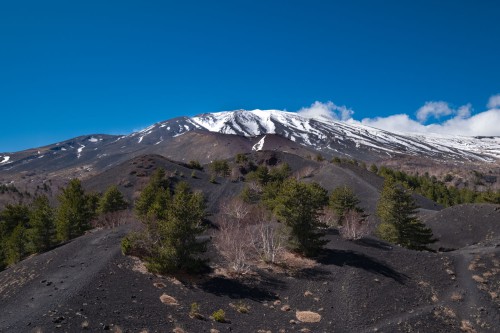 Ätna im Schnee