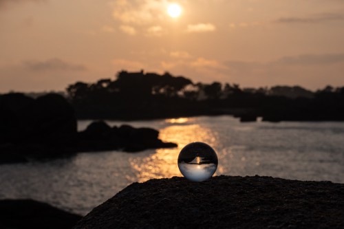 Lensball-Sunset