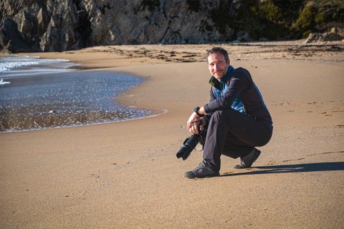 Markus beim Fotografieren