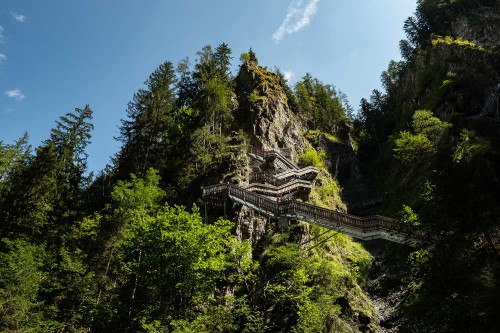 Treppen nach oben