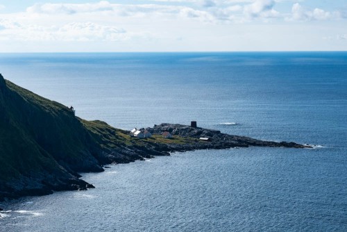 Blick zum Leuchtturm