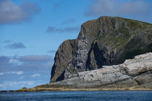 Blick auf die Küste