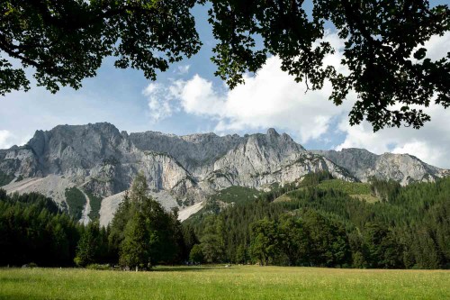 Tolle Bergkulisse