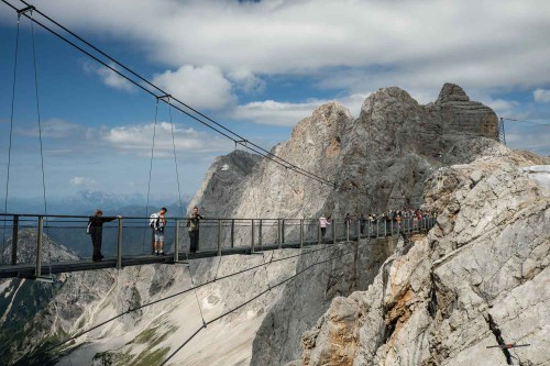 Markus auf der Hängebrücke