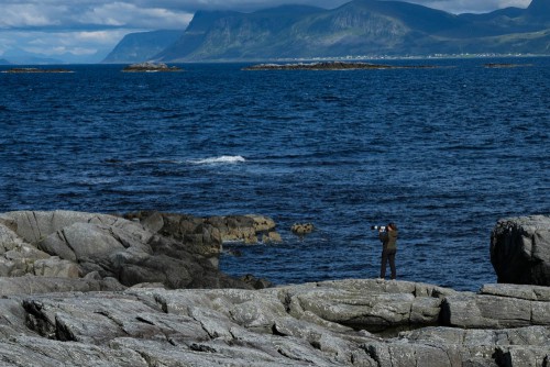 Andrea an der Küste