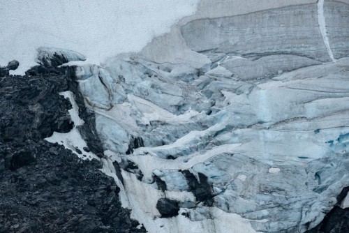 Gletscher aus der Nähe