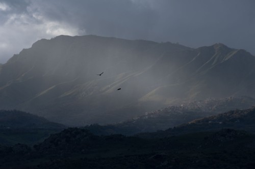 Schmaler Lichtstrahl