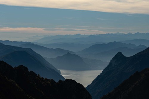 Blick zum Luganer See