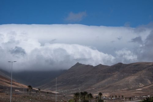 Eine besondere Wolke
