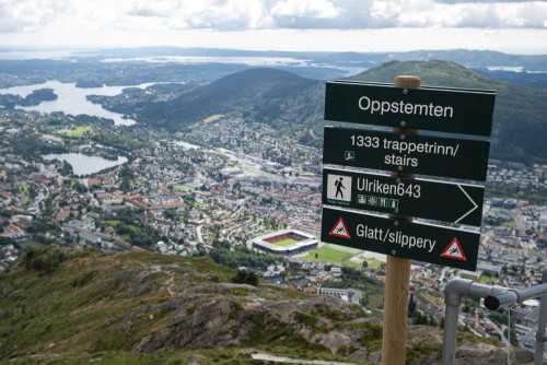 1.333 Stufen runter...