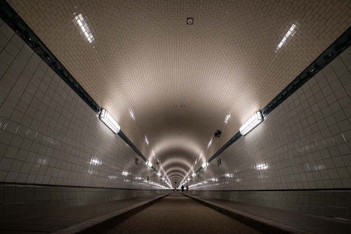 Der alte Elbtunnel