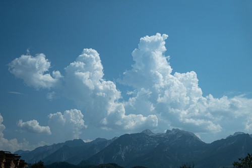 Dicke Wolken