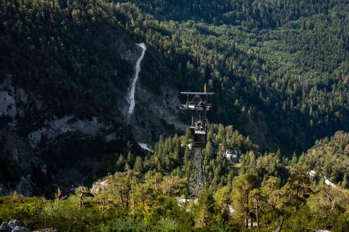 Blick nach unten